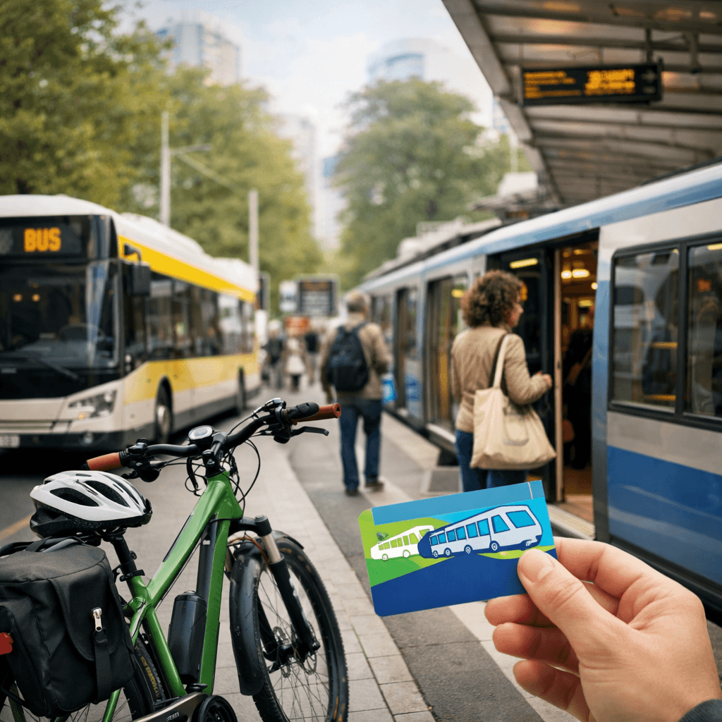 Combining the Sustainable Mobility Allowance with Public Transit: Thresholds and Rules 2026